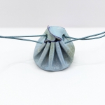 Petite bourse Bleu gris