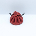 Petite bourse Rouge Grainé