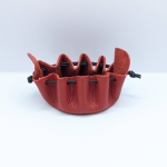 Petite bourse Rouge Grainé