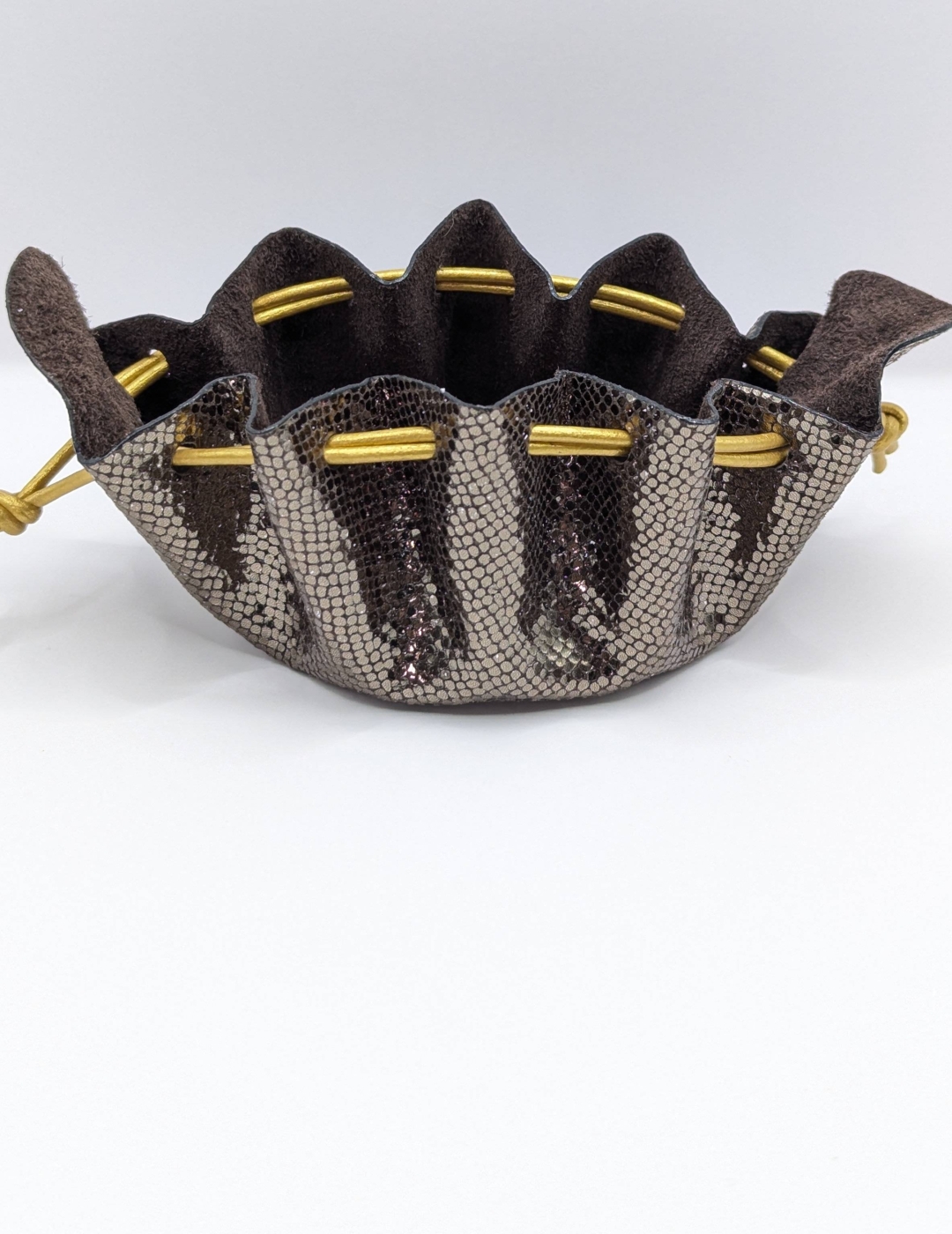 Petite bourse Bronze doré