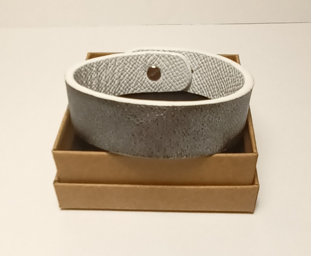 Bracelet argent foncé