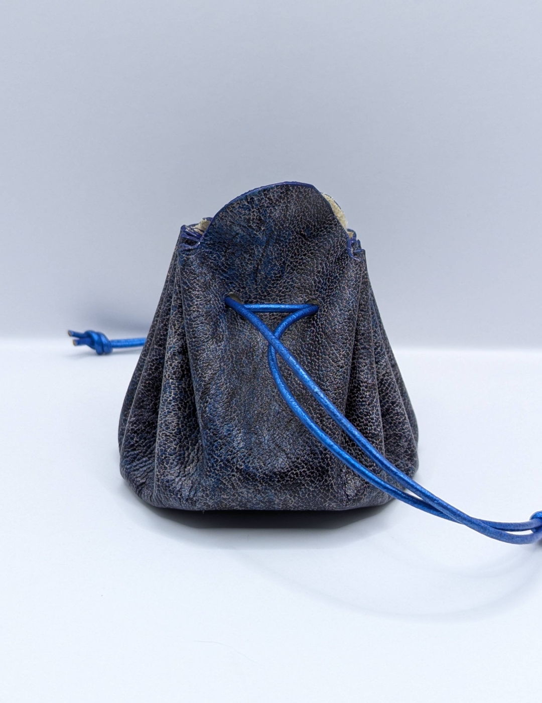 Grande bourse Bleu nuancé