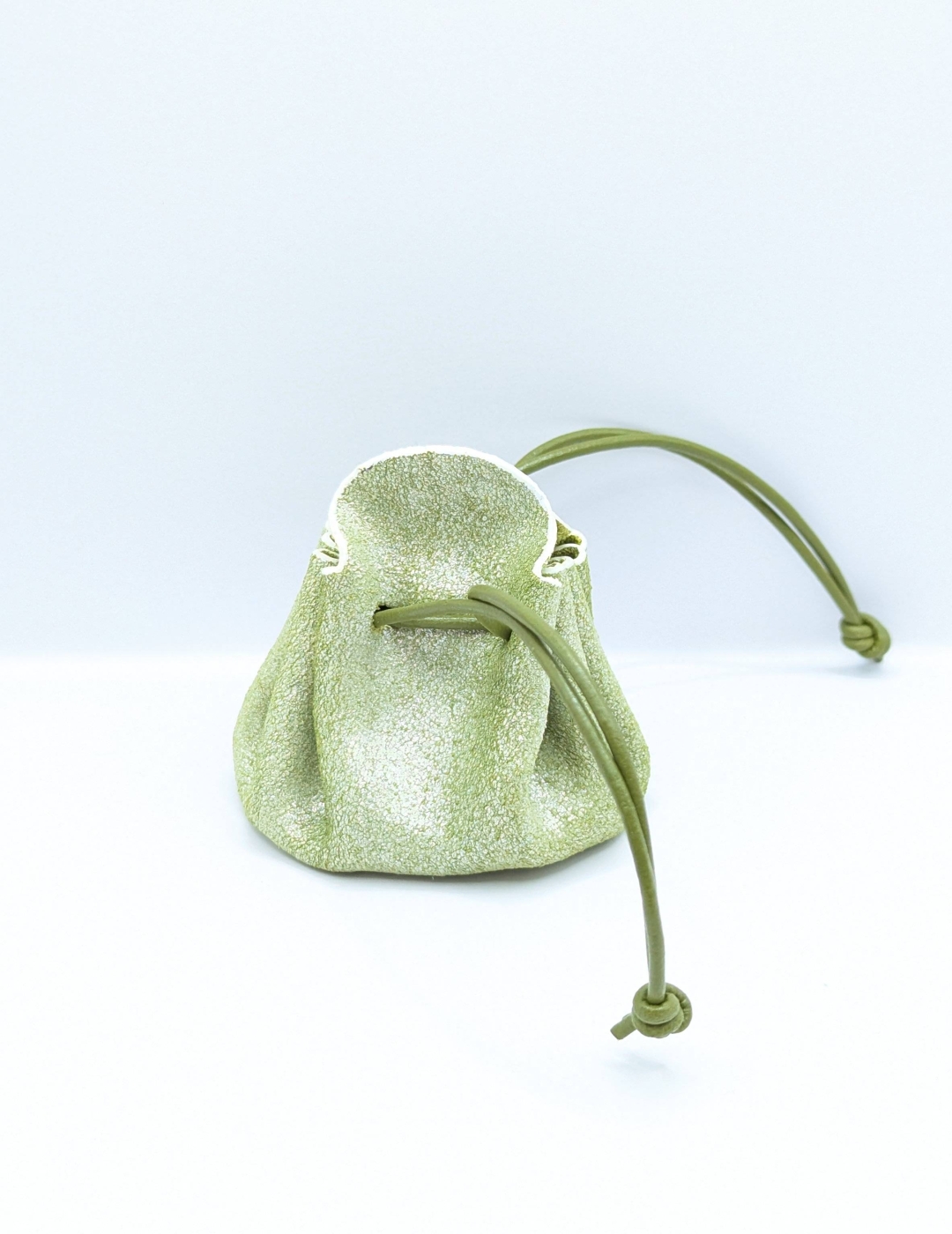 Petite bourse Vert clair Pailleté