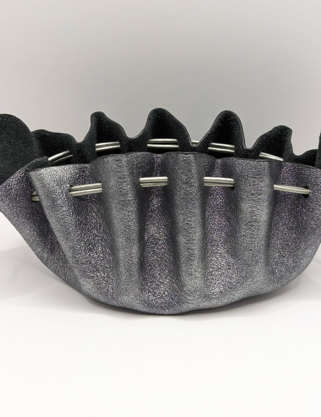 Grande bourse Argenté foncé