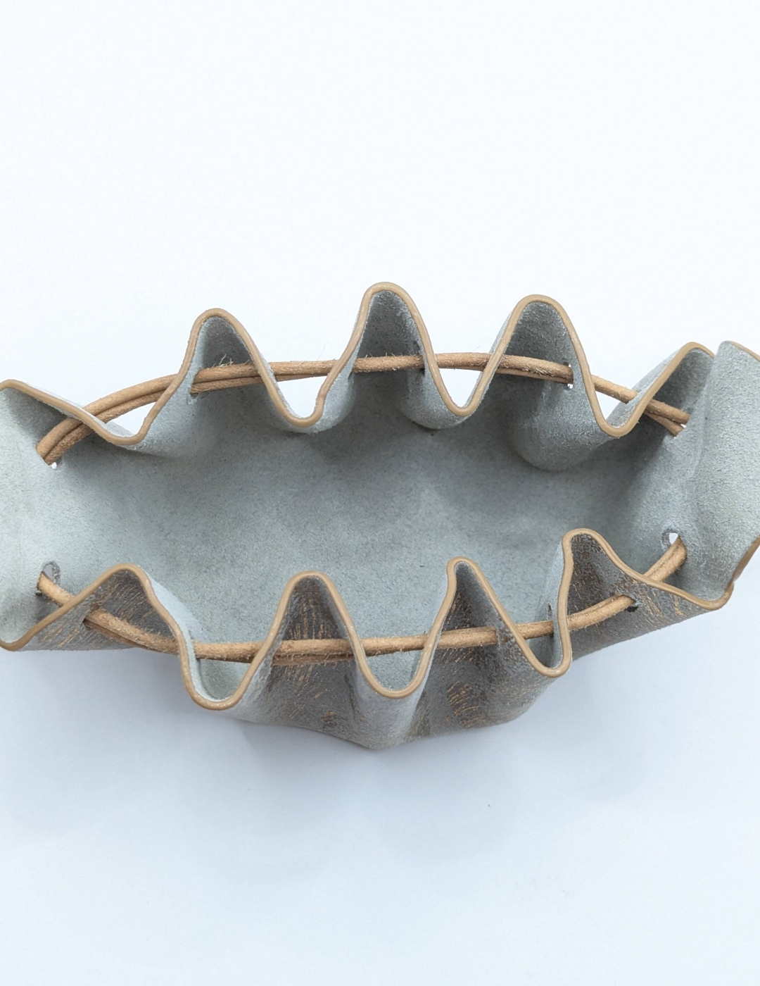 Petite bourse Beige Motif léopard doré