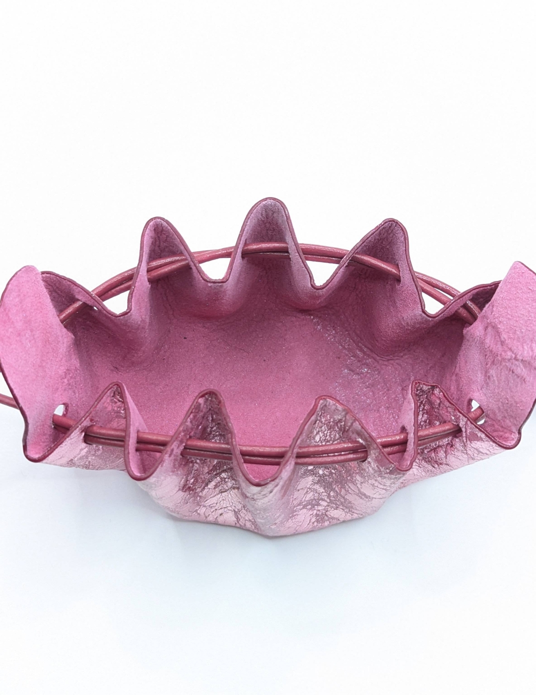 Petite bourse Rose barbie Métallisé