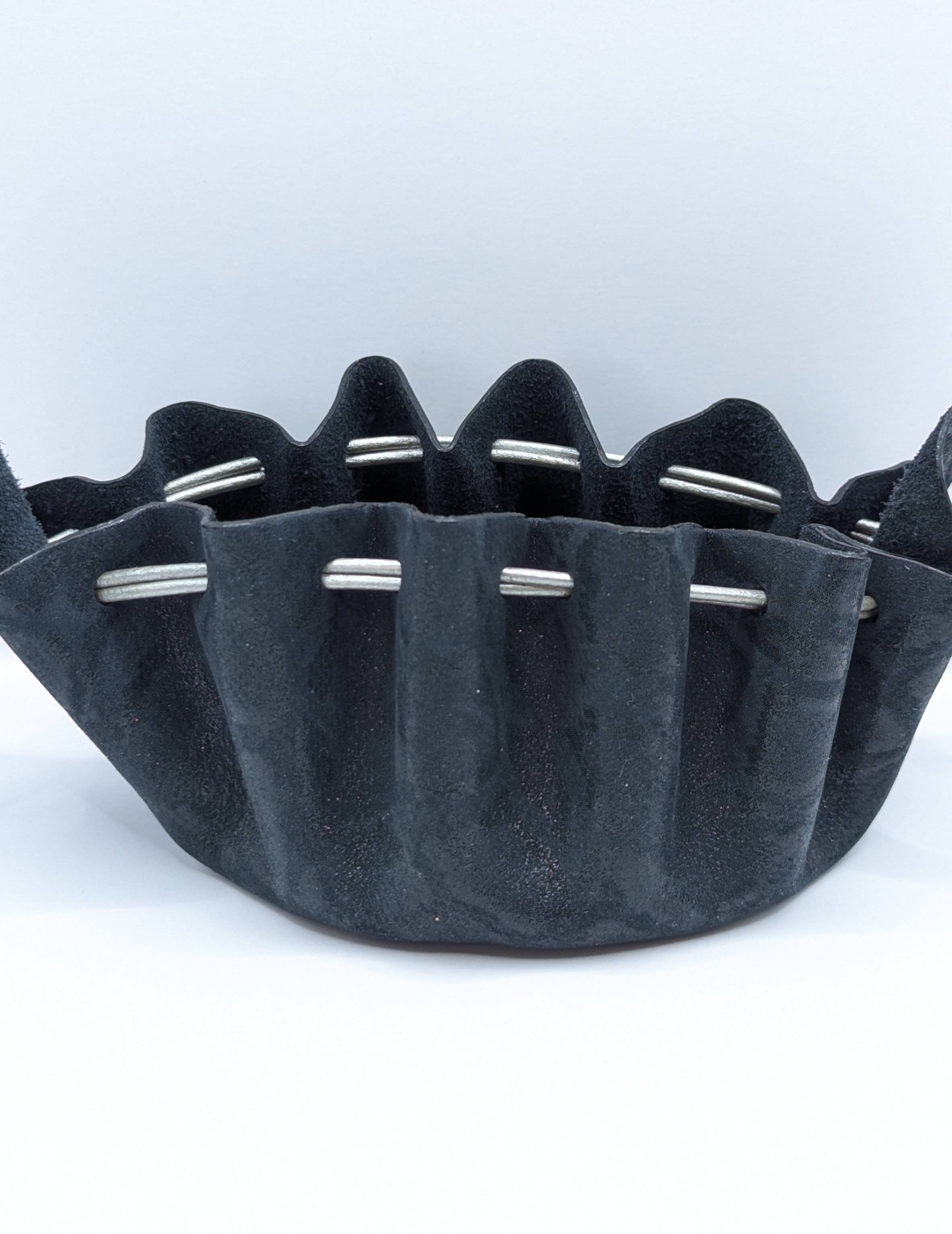 Grande bourse Noir Motif léopard