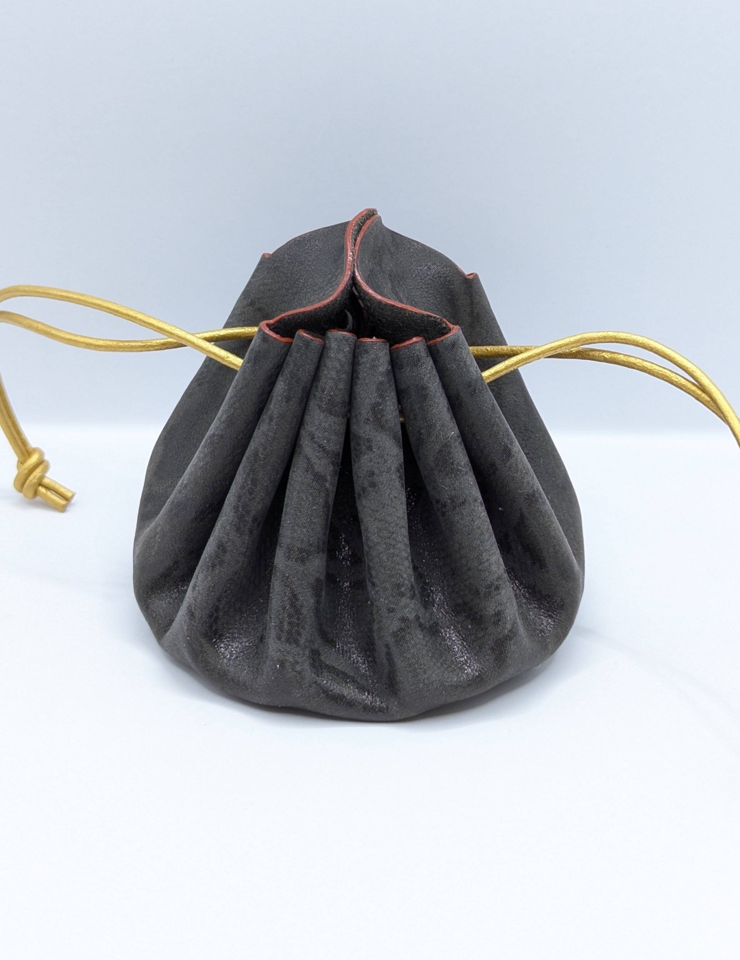 Grande bourse Marron foncé Motif léopard