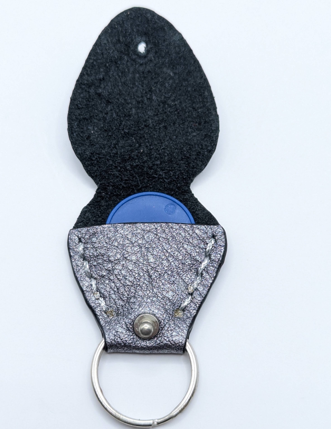 Étui à médiator Argent foncé