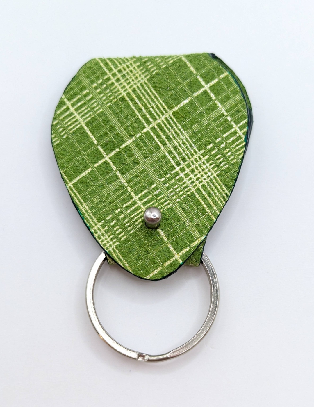 Étui à médiator Vert vichy