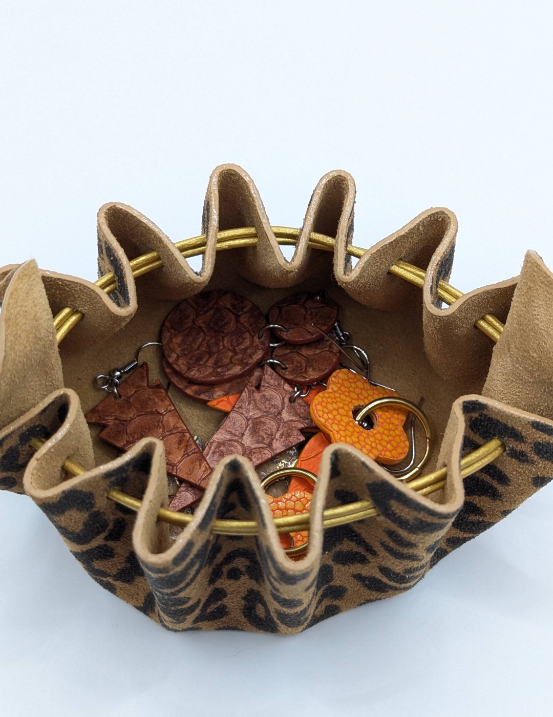 Grande bourse Imitation léopard