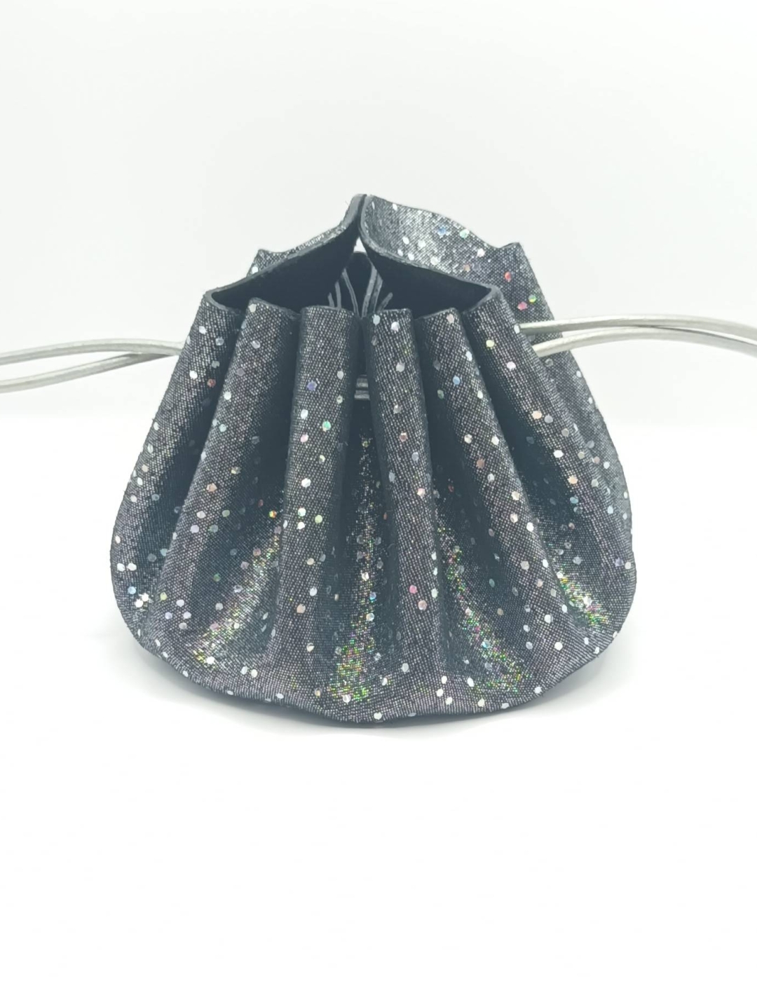 Grande bourse Gris foncé Pailleté
