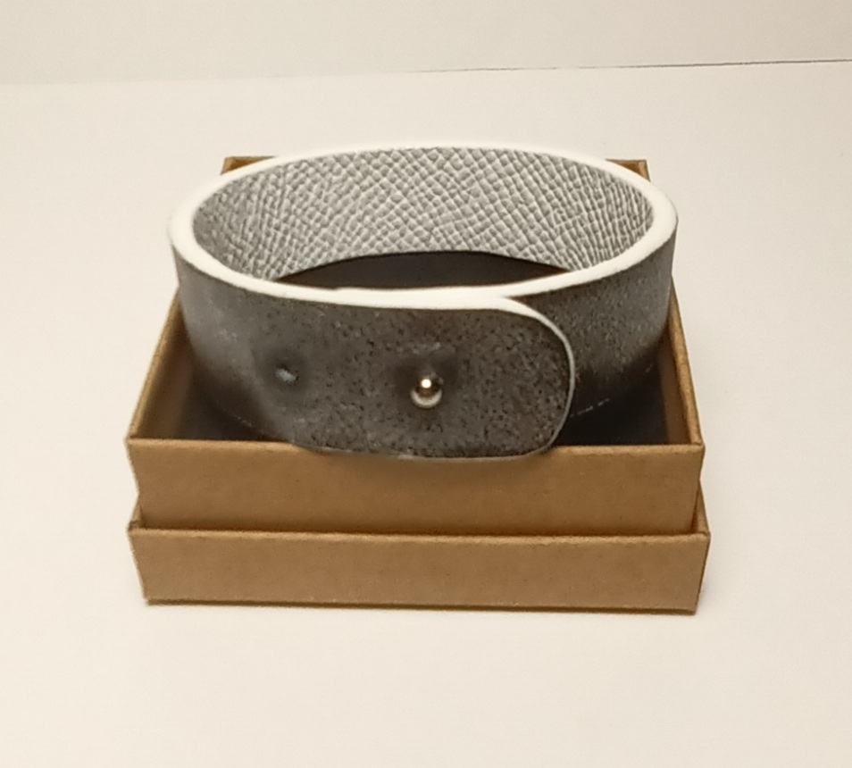 Bracelet argent foncé