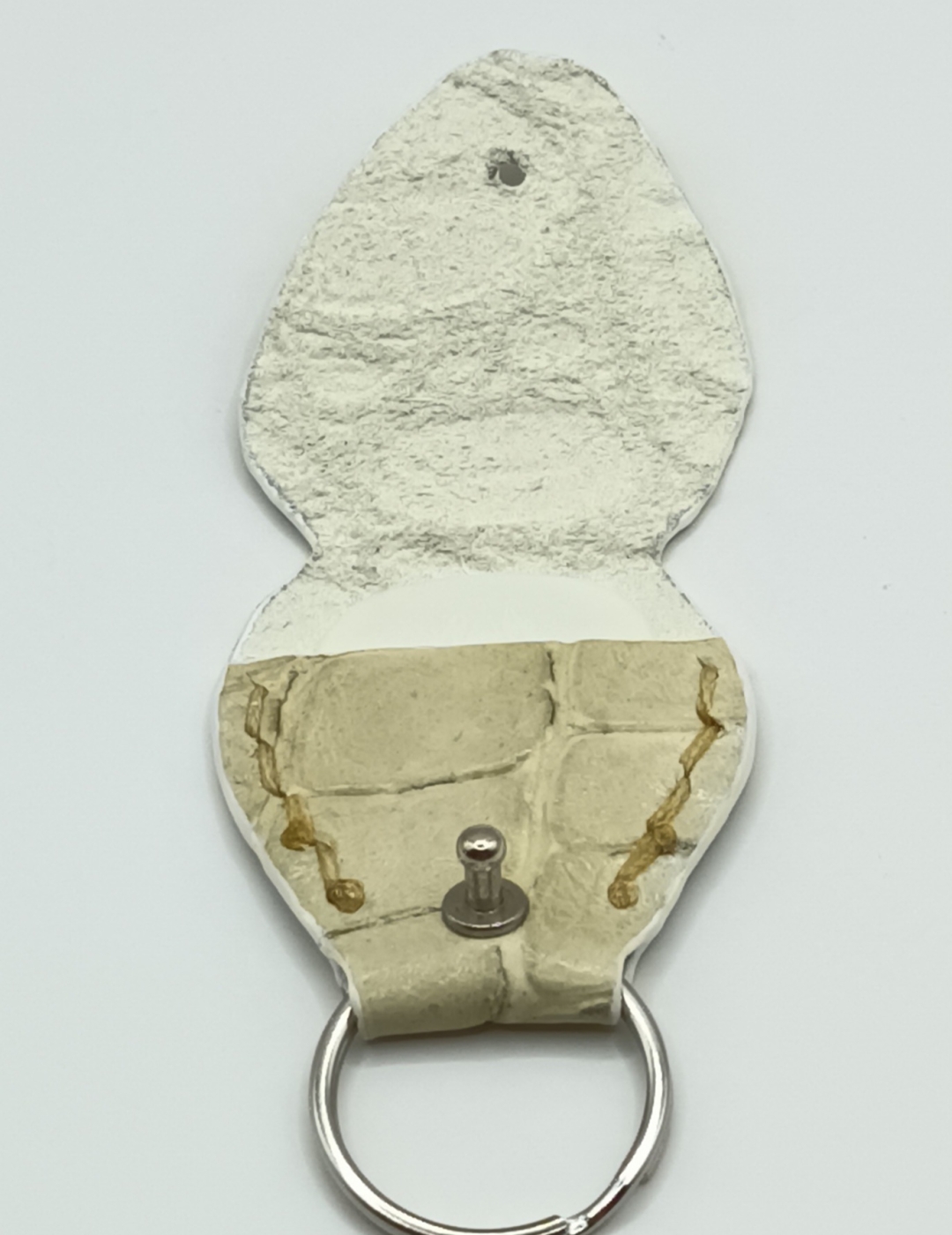 Étui à médiator Beige imitation crocodile