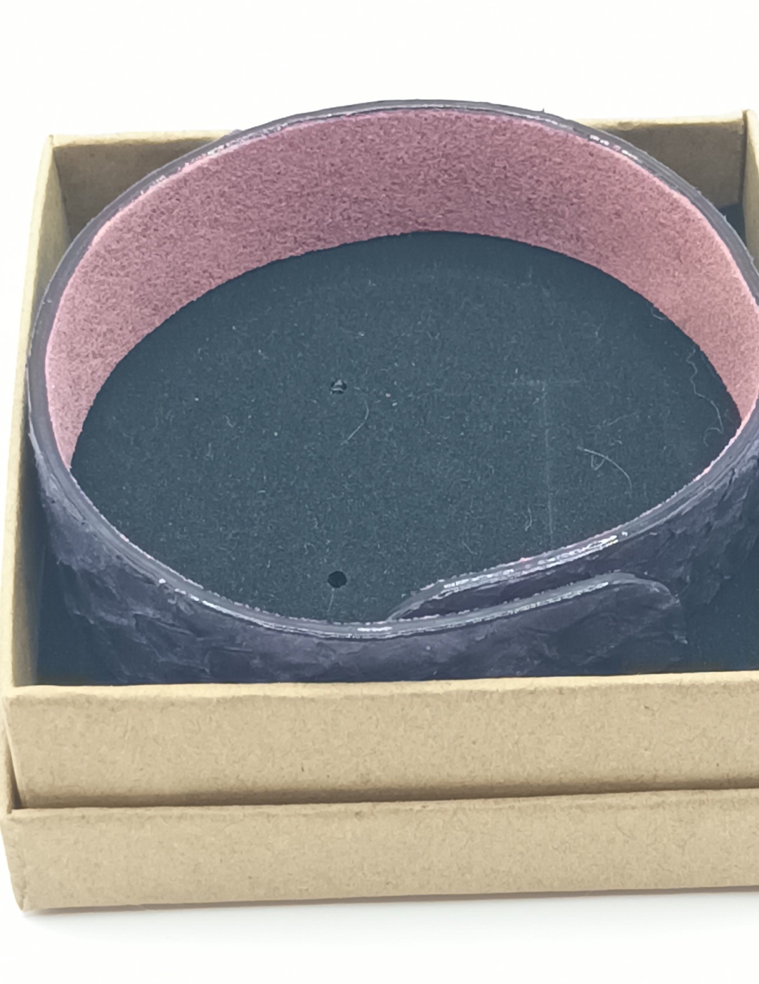 Bracelet violet et rose en saumon