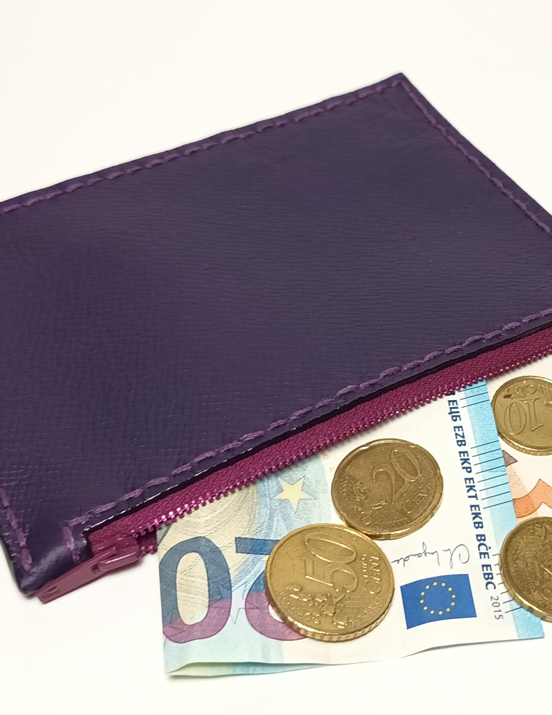 Porte-monnaie violet