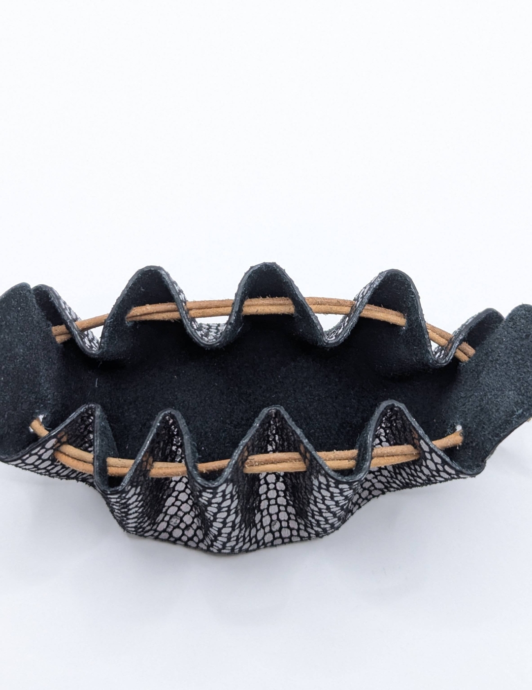 Petite bourse Noir A grosses paillettes