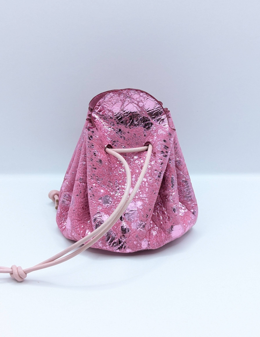 Grande bourse Rose barbie Métallisé