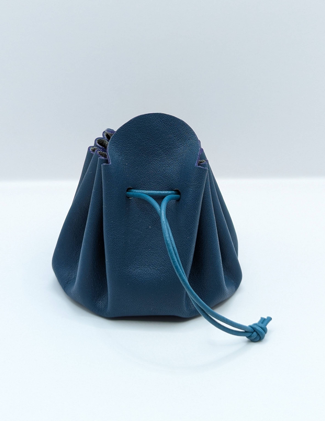 Grande bourse Bleu pétrole