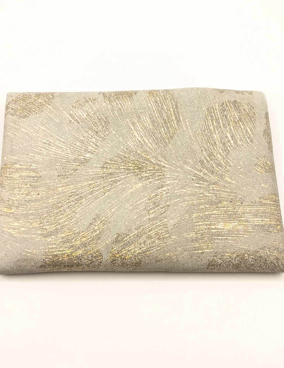 Porte-cartes Beige imitation léopard doré