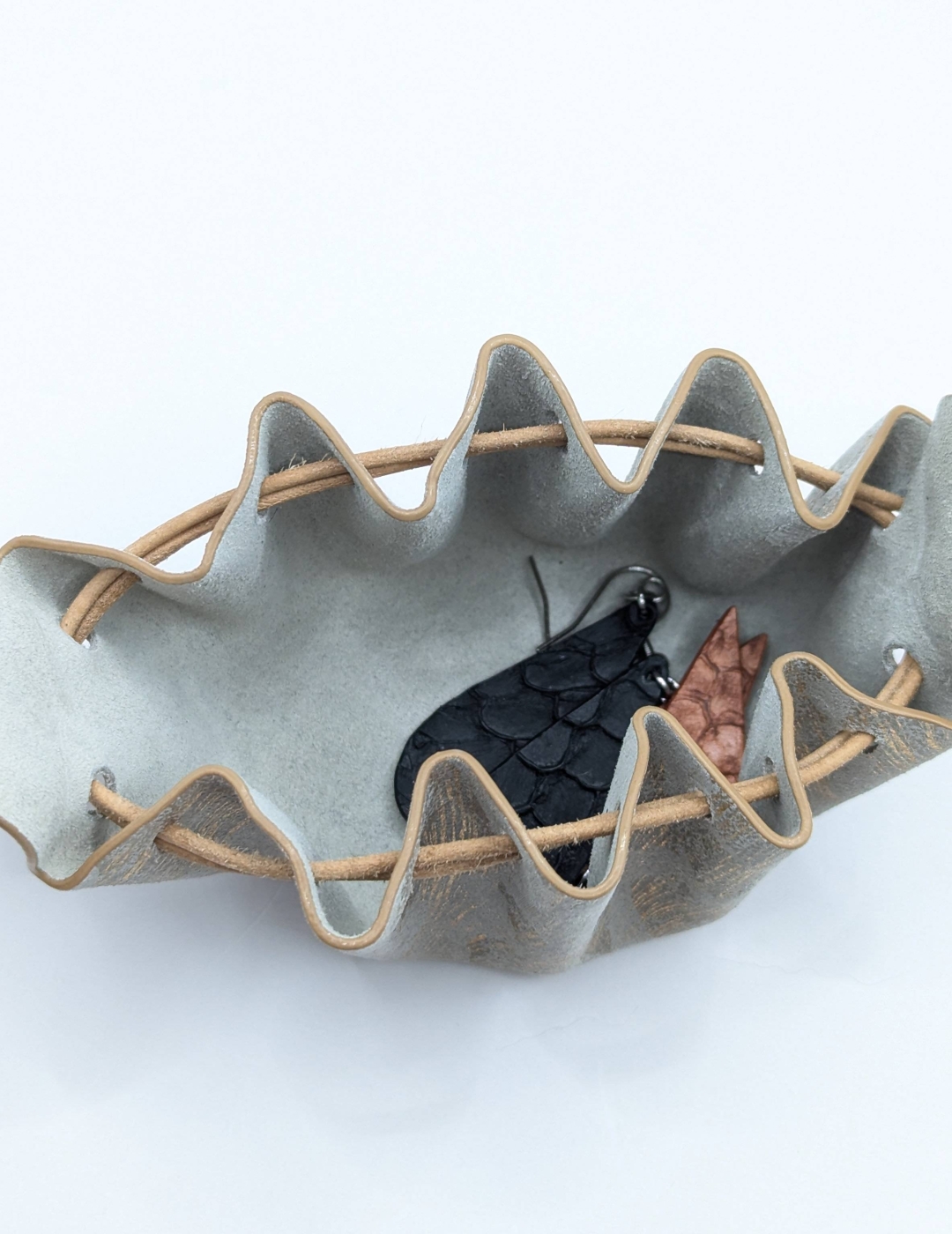 Petite bourse Beige Motif léopard doré