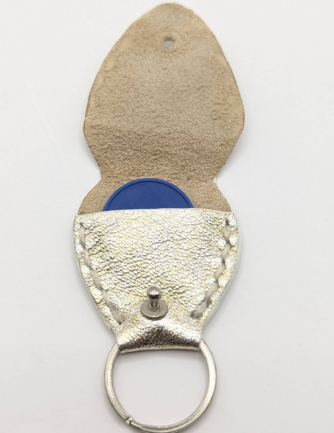 Étui à médiator Argenté doré mélangé