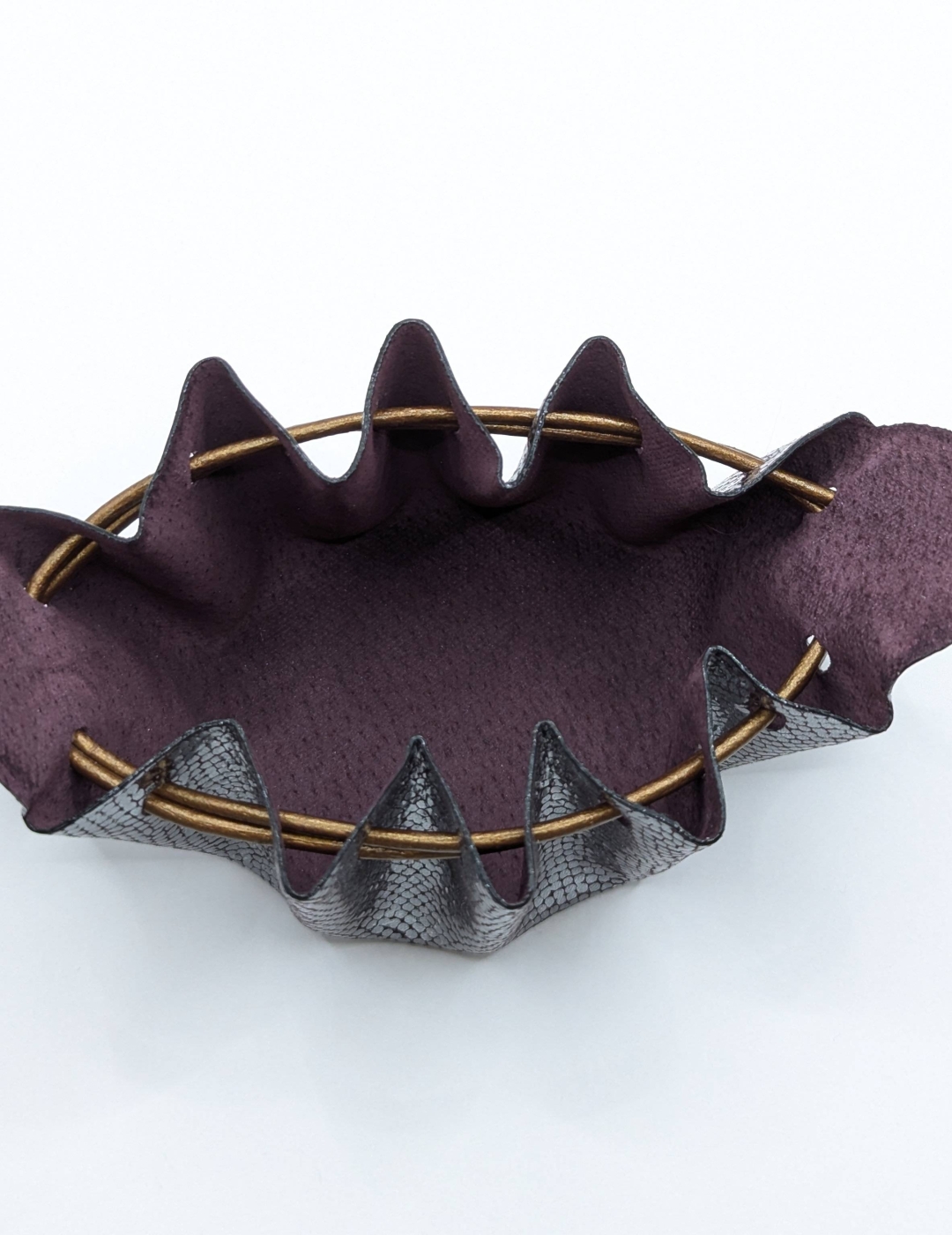 Petite bourse Noir argenté Pailleté