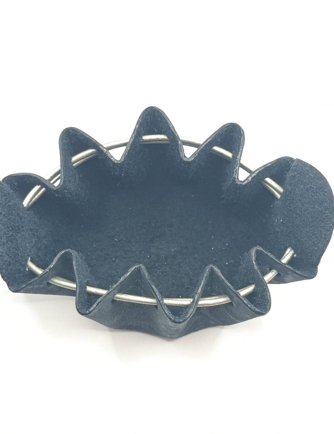 Petite bourse Noir Motif léopard