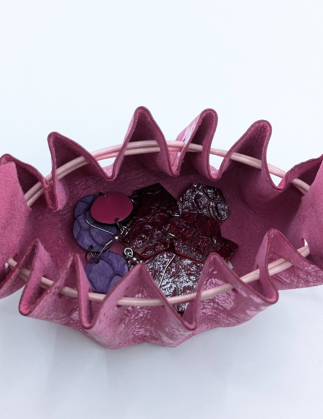 Grande bourse Rose barbie Métallisé