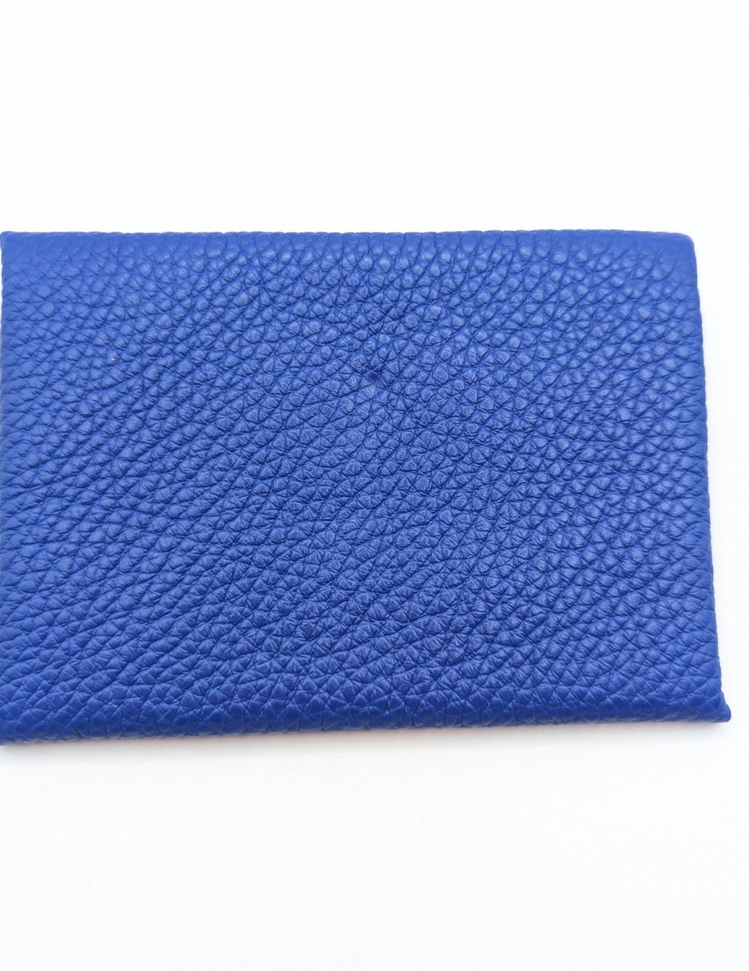 Porte-cartes Bleu roi grainé