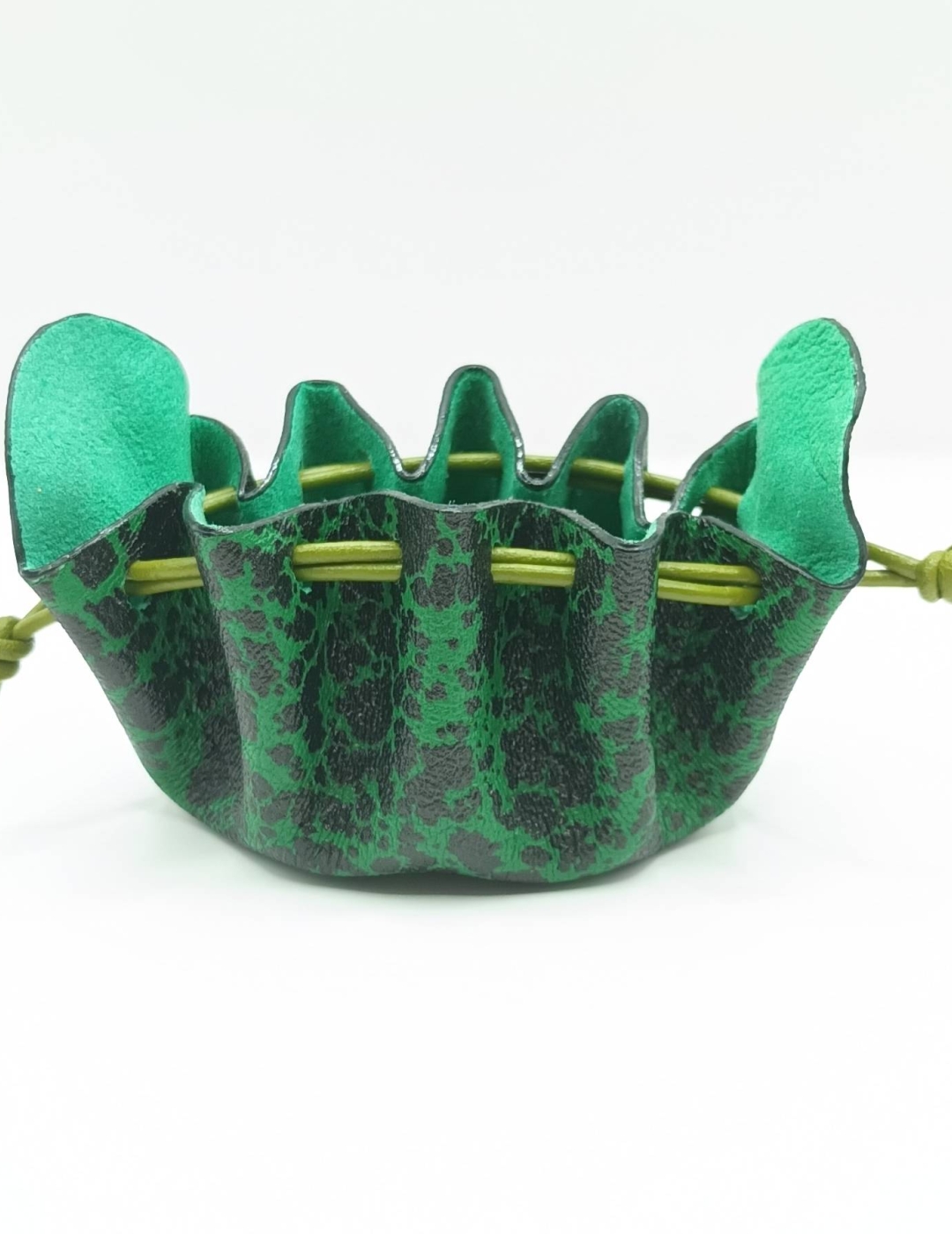 Petite bourse Noir et vert