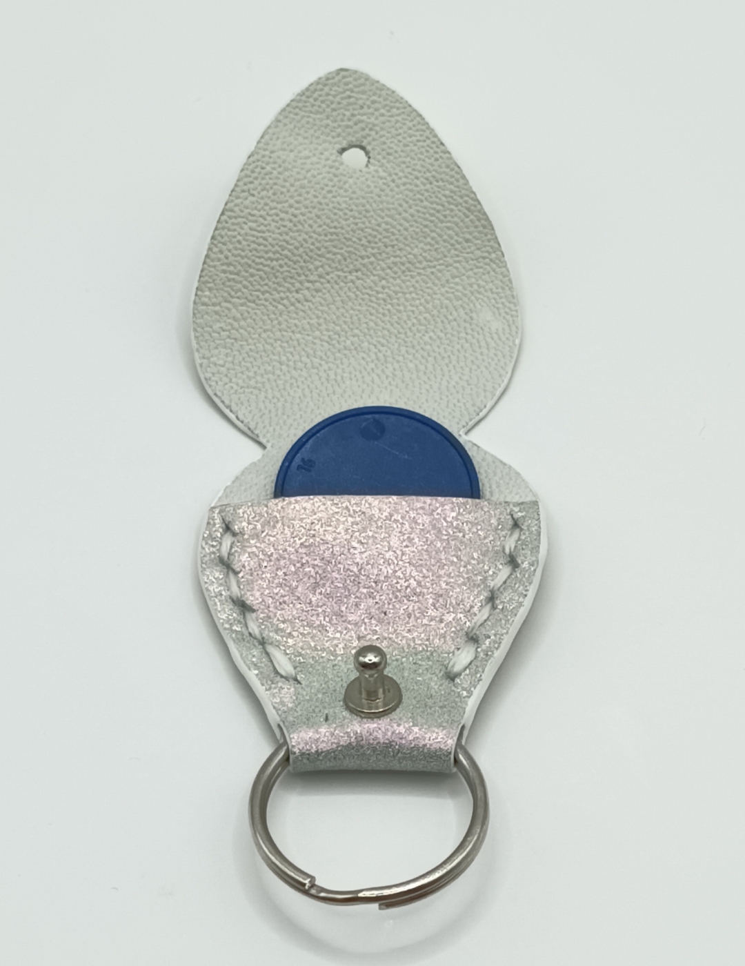 Étui à médiator Irisé vert d’eau