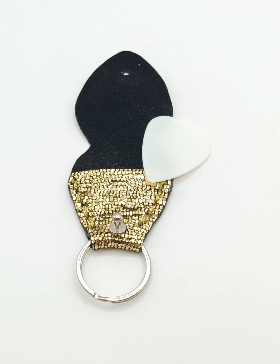 Étui à médiator Doré pailleté