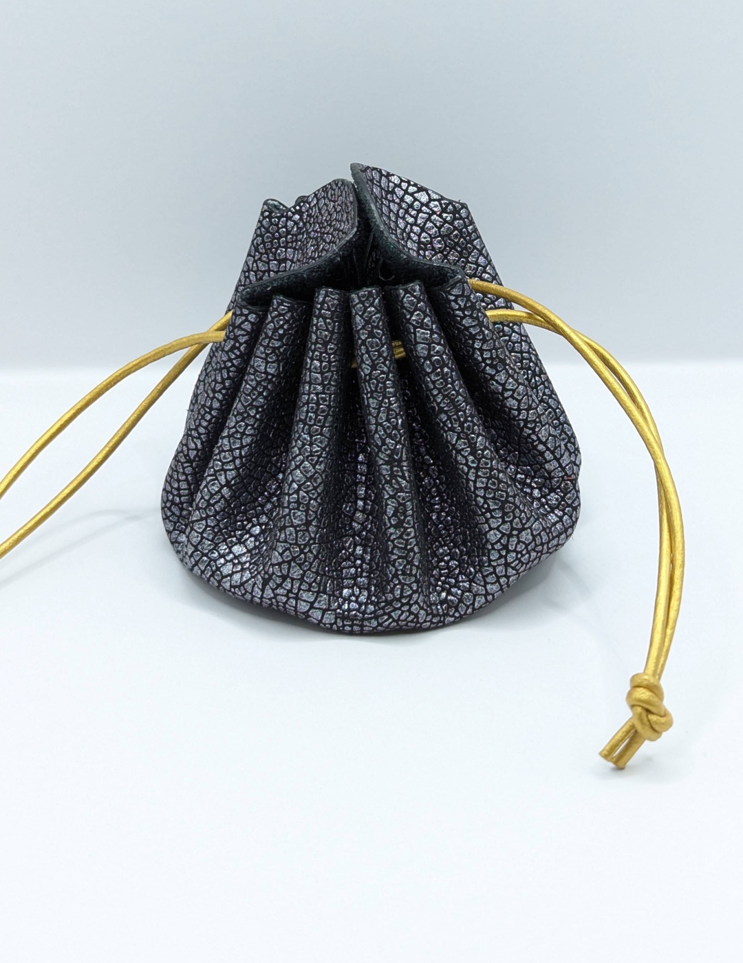 Grande bourse Noir Effet mosaïque