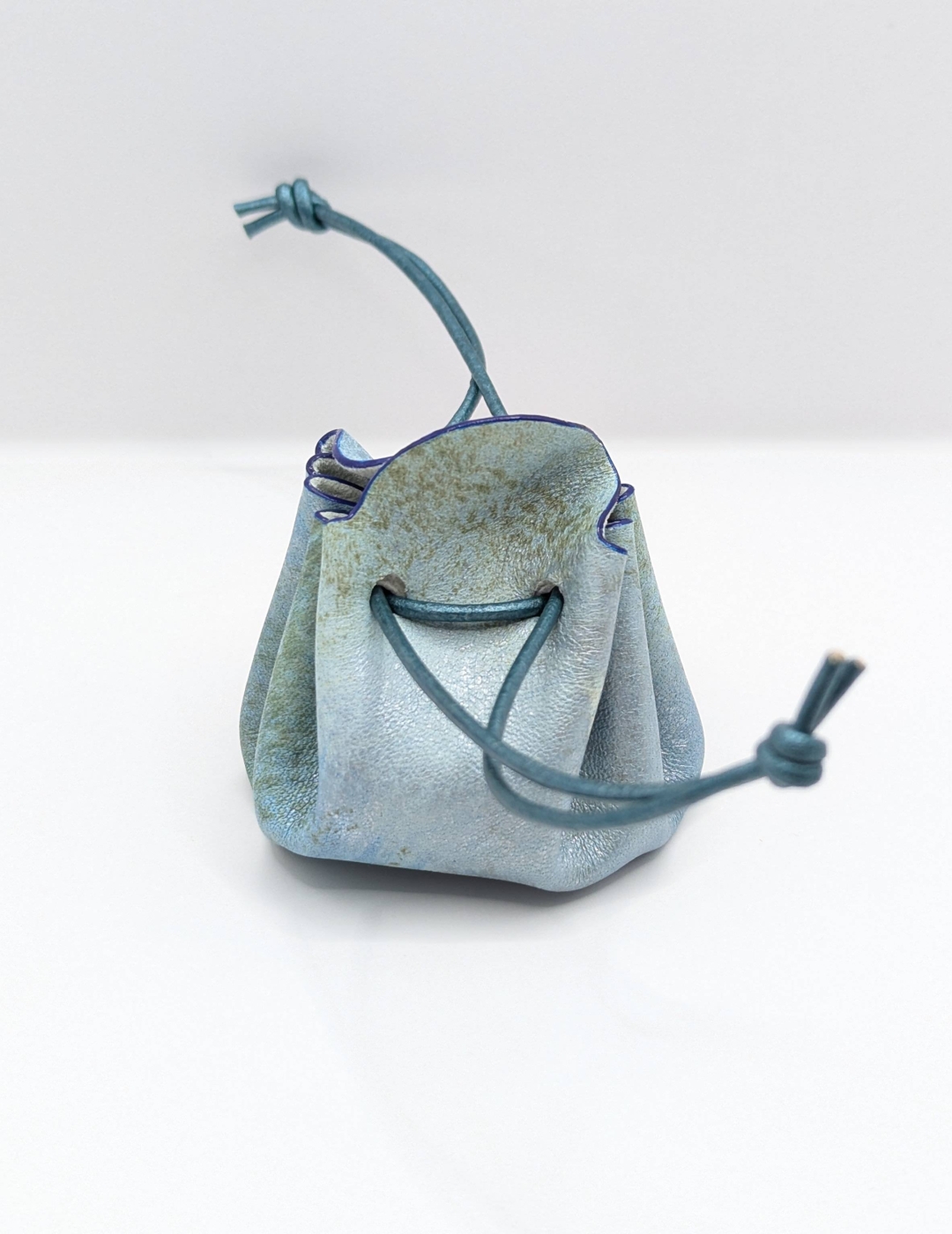 Petite bourse Bleu gris