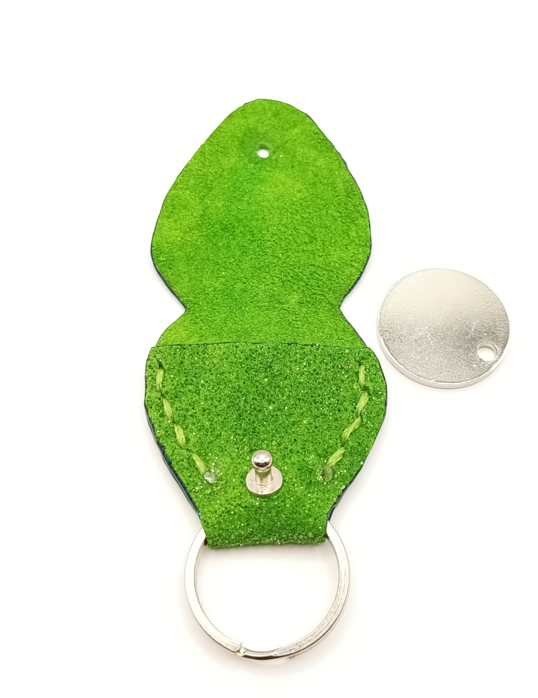 Étuis à médiator vert perlé