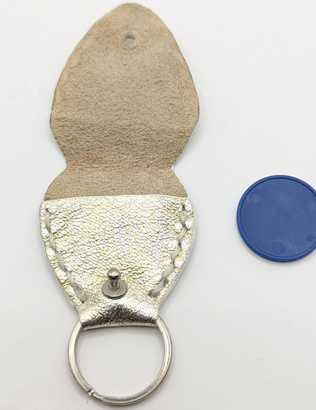 Étui à médiator Argenté doré mélangé