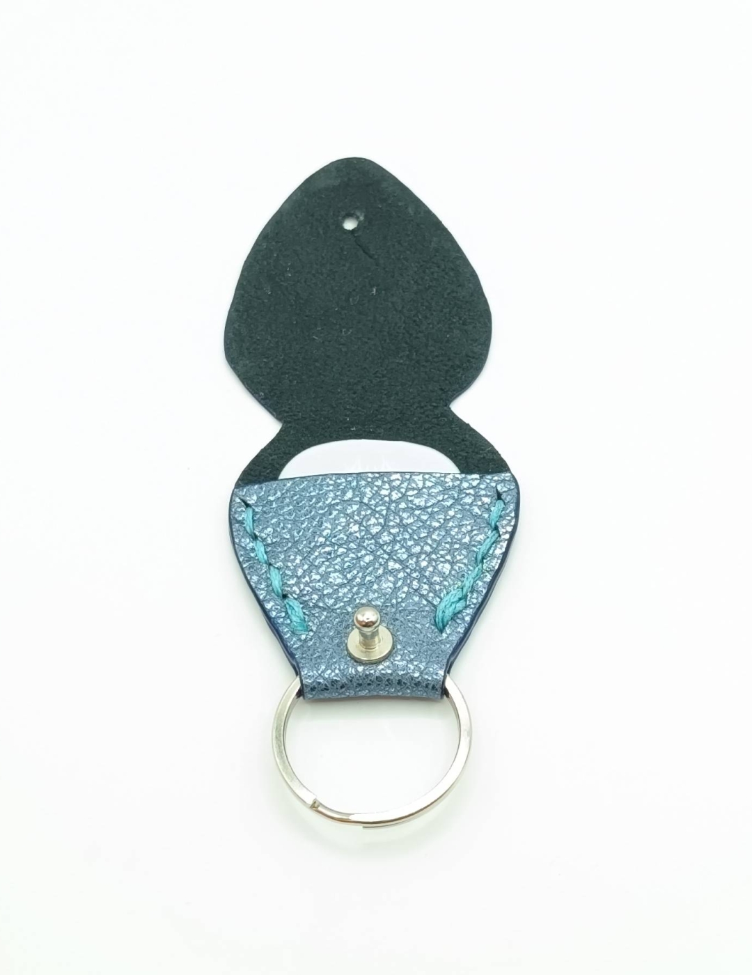 Étui à médiator Bleu argenté