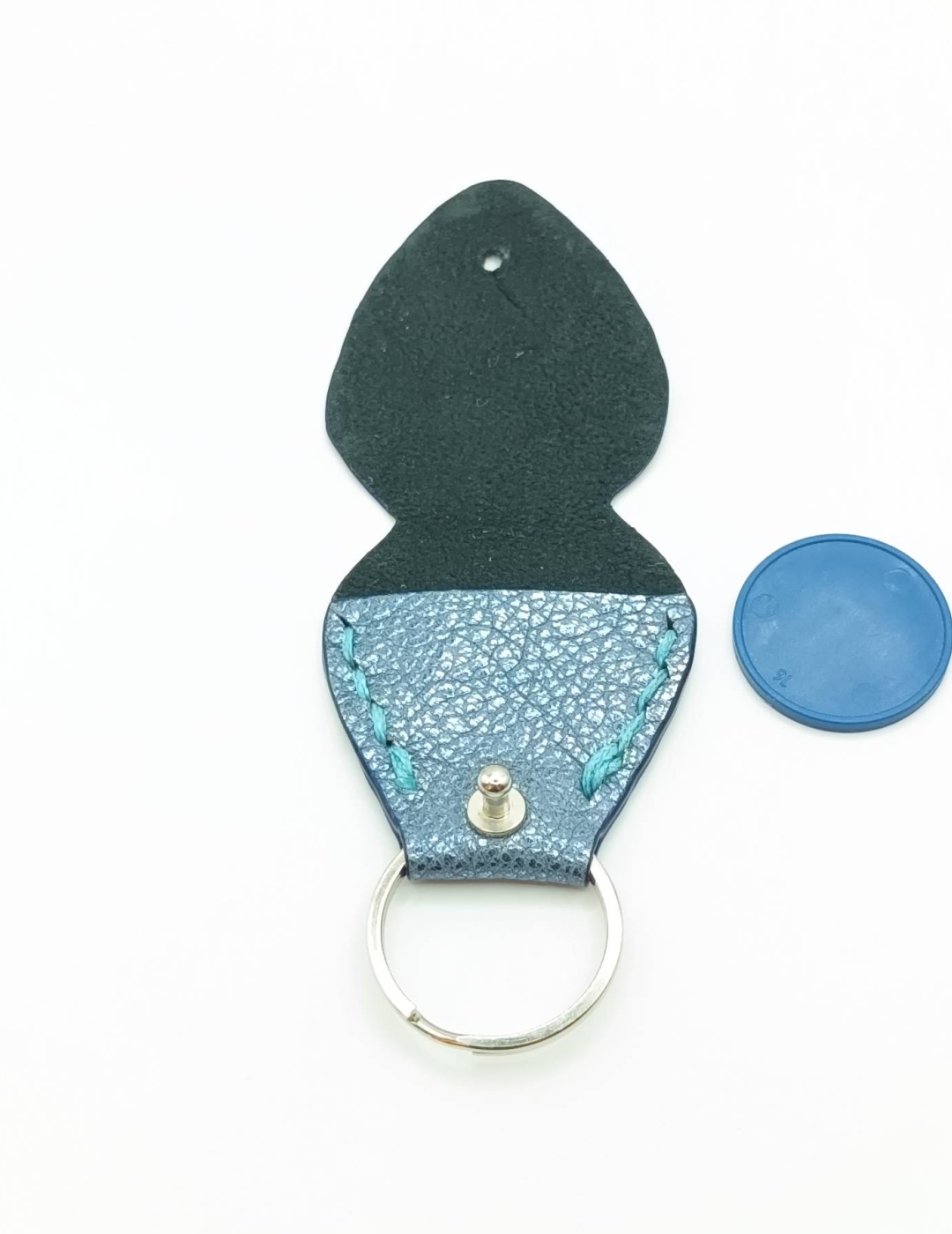 Étui à médiator Bleu argenté