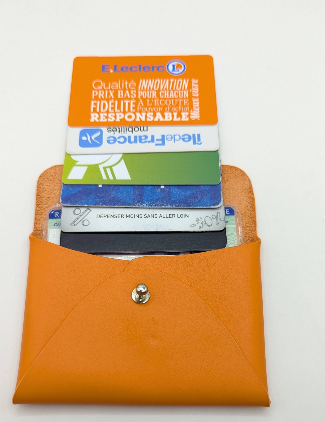 Porte-cartes Orange
