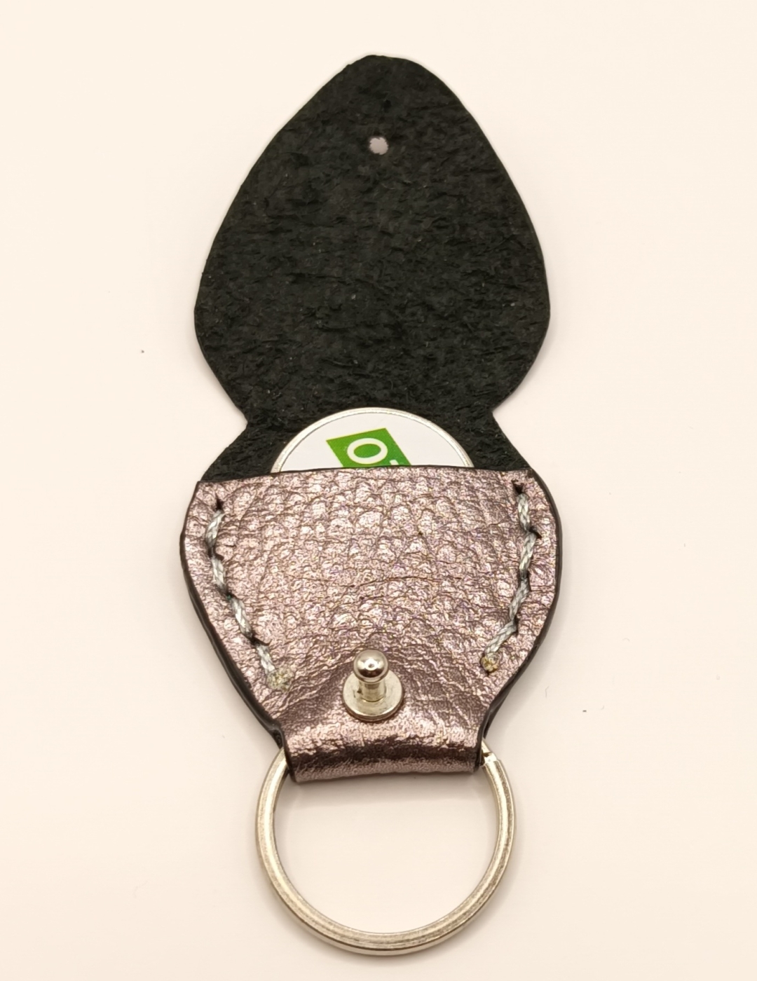 Étuis à médiator argenté bronze