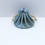 Grande bourse Bleu nuancé gris