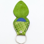 Étui à médiator Vert vichy