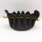 Grande bourse Noir Pailleté