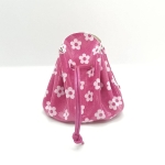 Grande bourse Rose foncé Motif petites fleurs