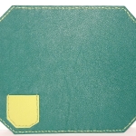 Tapis de souris vert bouteille