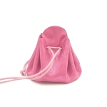 Grande bourse Rose métallisé