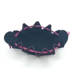 Petite bourse Bordeaux Pailleté rose