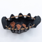 Petite bourse Noir A grosses paillettes