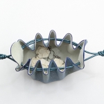 Petite bourse Bleu gris